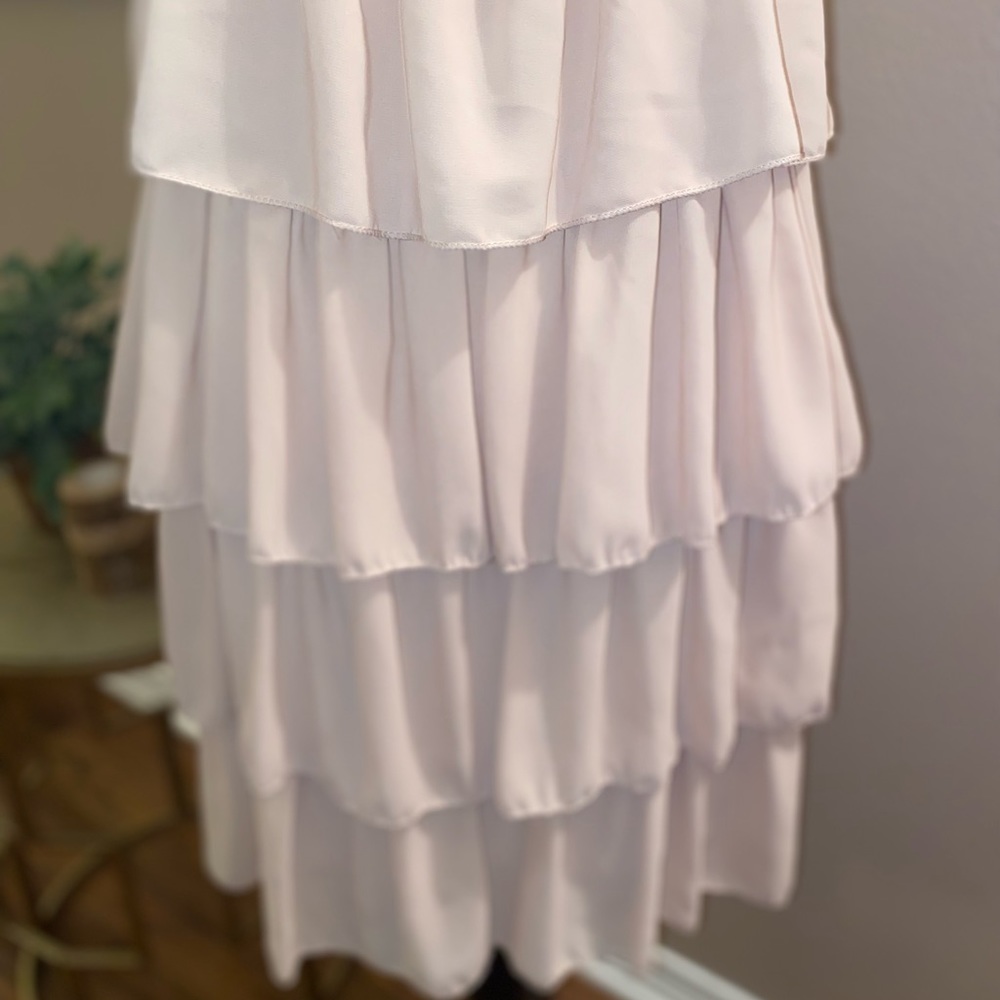 NEW COLLECTION CREAM RUFFLE DRESS - Picture 6 of 8